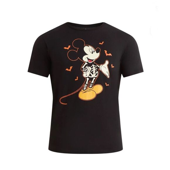 Men's Halloween Hello Kitty & Mickey Graphic T-Shirt 2-Pack Size 2XL - Picture 5 of 8